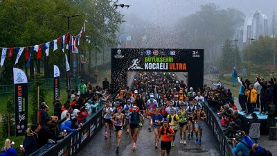 Kocaeli Büyükşehir Belediyesi’nin Kartepe Kuzuyayla’da düzenlediği Ultra Trail yarışmasında 50