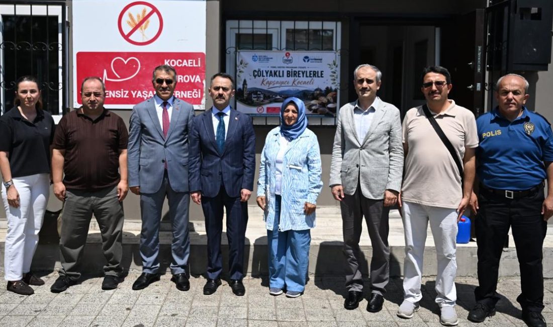 Kocaeli Valisi İlhami Aktaş, Çayırova Glutensiz Yaşam Derneği’ni ziyaret ederek