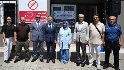 Kocaeli Valisi İlhami Aktaş, Çayırova Glutensiz Yaşam Derneği’ni ziyaret ederek
