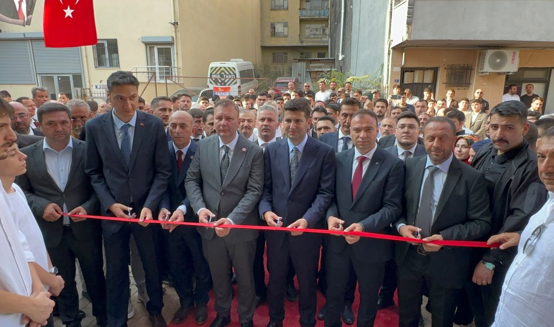 Ülkü Ocakları Derince İlçe Başkanlığı’nın yeni hizmet binası, Genel Başkan