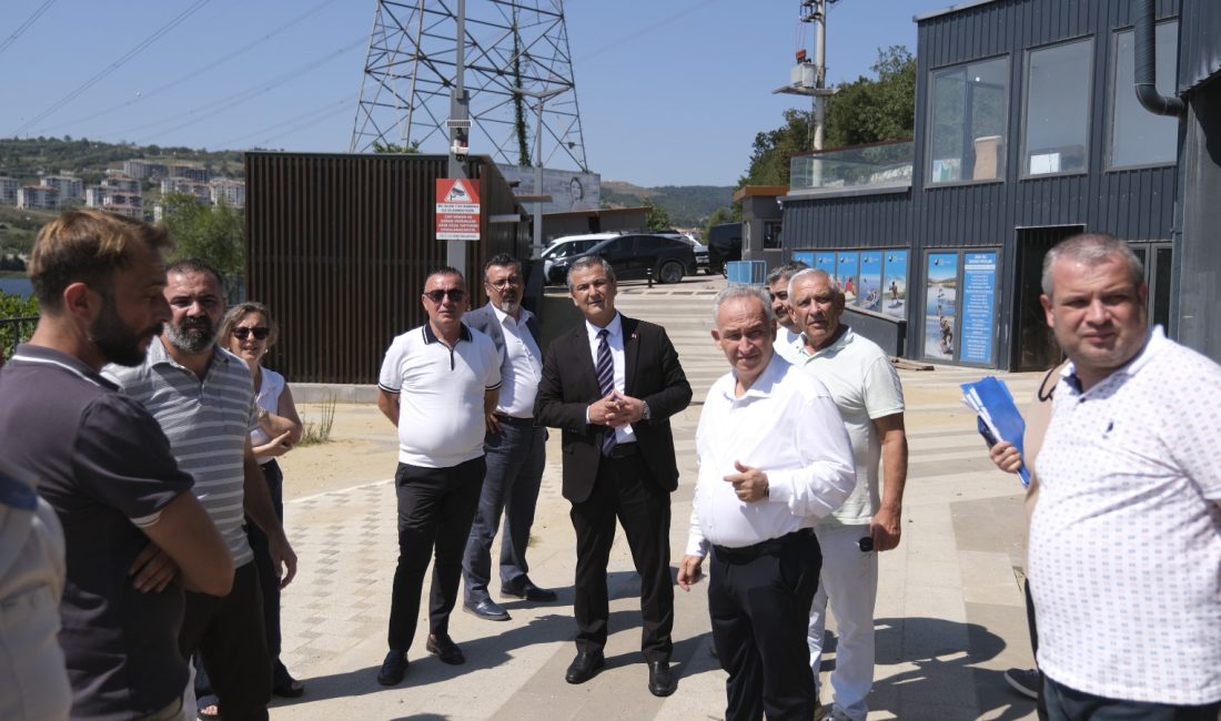 İzmit Belediyesi Başkan Vekili Lütfü Obuz, 100. Yıl Parkı Bıçkıdere