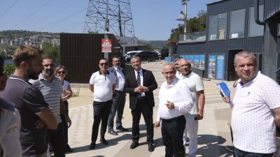 İzmit Belediyesi Başkan Vekili Lütfü Obuz, 100. Yıl Parkı Bıçkıdere