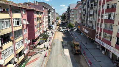 Kocaeli Büyükşehir Belediyesi’nin Gebze’nin önemli ulaşım güzergâhlarından Şehit Numan Dede