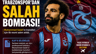 Trabzonspor, dünya futbolunun yıldız isimlerinden Muhammed Salah'ın transferi için ilk