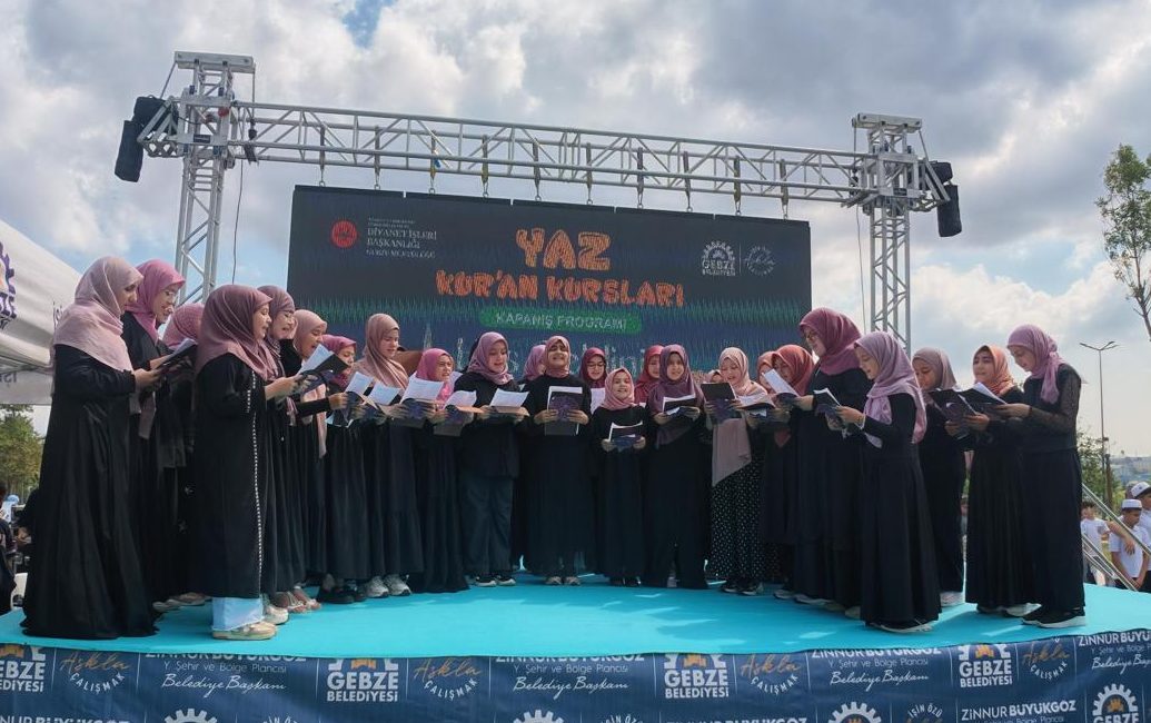 Gebze Belediyesi ve Gebze İlçe Müftülüğü iş birliğiyle düzenlenen Yaz