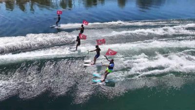 Su Kayağı Türkiye Şampiyonası, Kocaeli’nin Körfez ilçesinde bulunan Sevindikli Göleti’nde