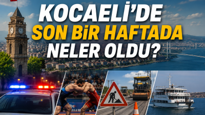 Kocaeli, son bir haftada güvenlik operasyonlarından uluslararası spor organizasyonlarına, ulaşımı