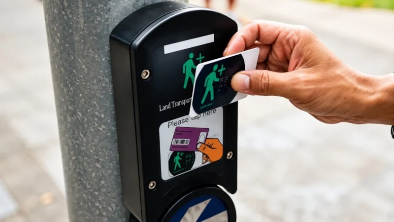 Singapur, yaşlı ve engelli bireylerin trafikte daha güvenli hareket edebilmesi
