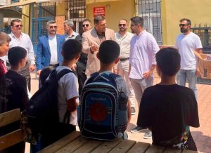 MHP Darıca İlçe Başkanı Yavuz Furunci ve ilçe yönetimi, Darıca'daki