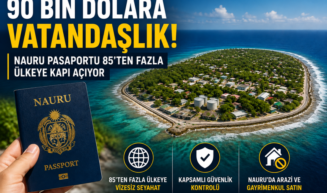 Pasifik Okyanusu’ndaki ada ülkesi Nauru, yükselen deniz seviyesinin oluşturduğu ekonomik