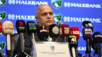 Kocaelispor Başkanı Recep Durul, kulübün yaklaşık 400 milyon liralık vergi