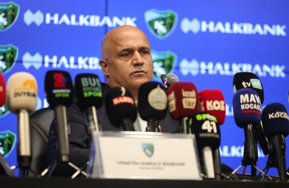 Kocaelispor Başkanı Recep Durul, kulübün yaklaşık 400 milyon liralık vergi