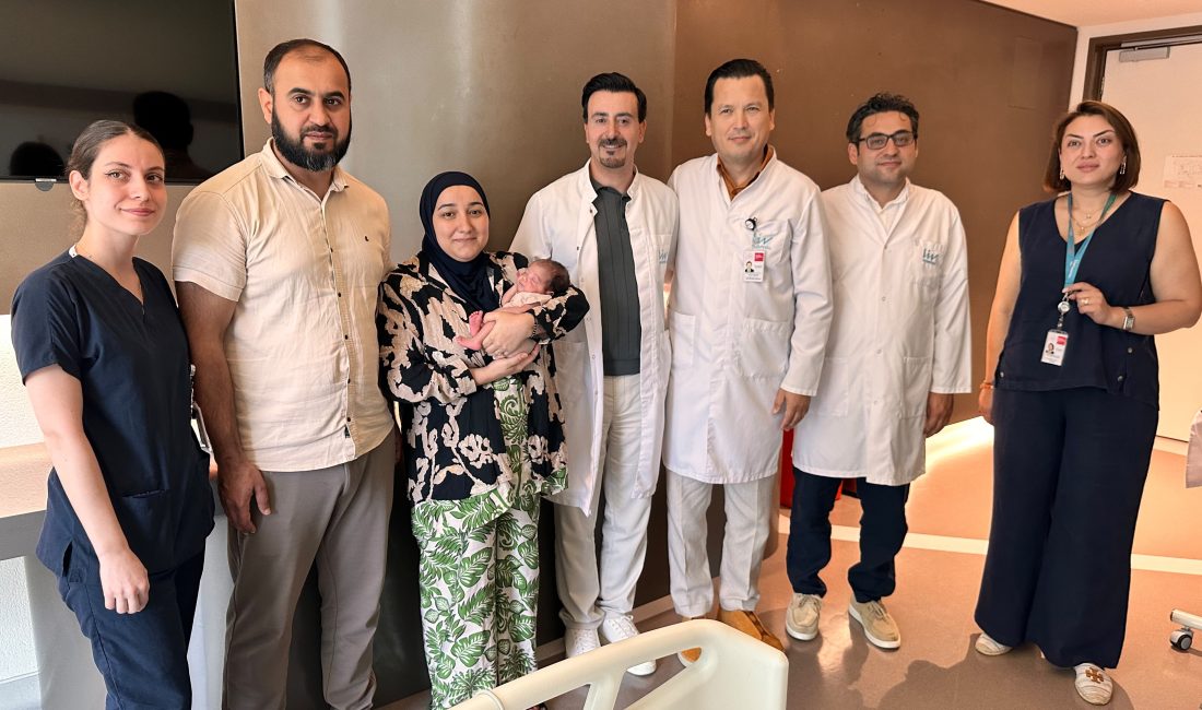 Hamileliğinin 23. haftasında omuriliğinde tümör tespit edilen 34 yaşındaki Amina