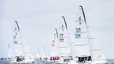 14. TAYK-Eker Olympos Regatta kapsamında düzenlenen J70 etabı, üç gün