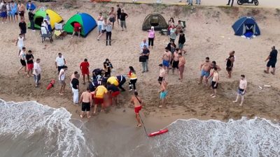 Kocaeli’nin Kandıra ilçesinde dün denize girdikten sonra kaybolan 26 yaşındaki