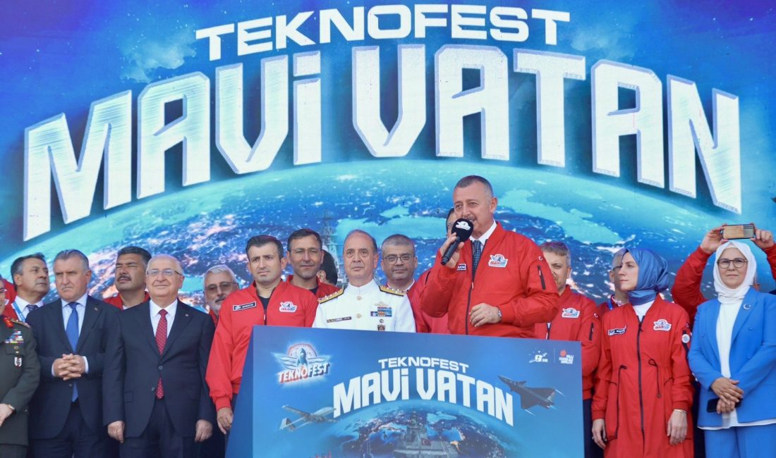 Kocaeli’nin Gölcük ilçesinde düzenlenen TEKNOFEST Mavi Vatan 2026’nın açılışında, Gölcük