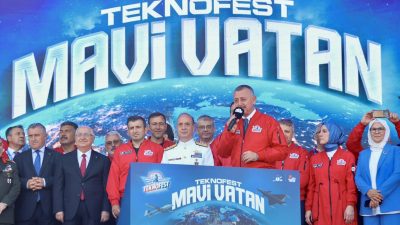 Kocaeli’nin Gölcük ilçesinde düzenlenen TEKNOFEST Mavi Vatan 2026’nın açılışında, Gölcük