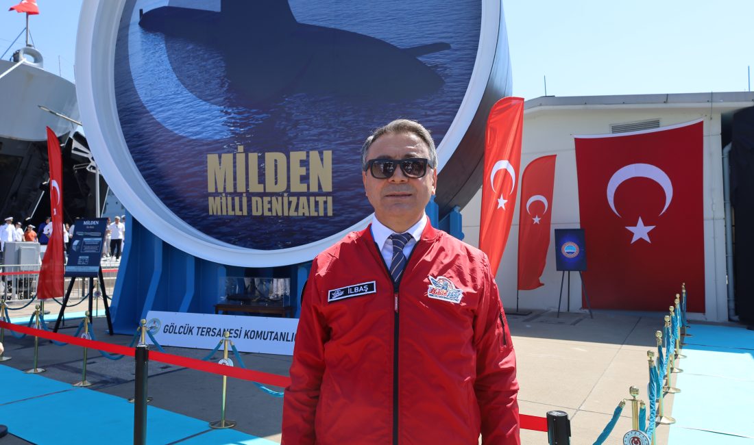 Türkiye’nin milli imkanlarla geliştirdiği Milli Denizaltı MİLDEN’in ilk test bloku,