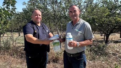 Kocaeli Büyükşehir Belediyesi, İzmit’te meydana gelen dolu yağışında meyve bahçeleri