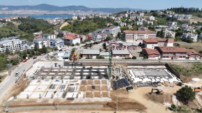 Gölcük Belediyesi tarafından Düzağaç Mahallesi’nde 12 bin 500 metrekarelik alana