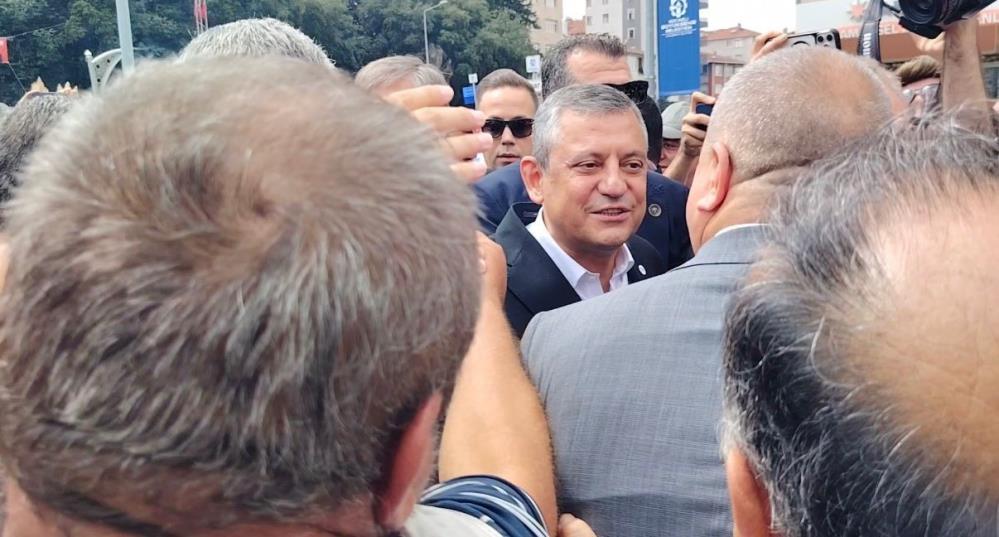 Yeni Parti Genel Başkanı Özgür Özel, Kocaeli'deki programı kapsamında Gebze