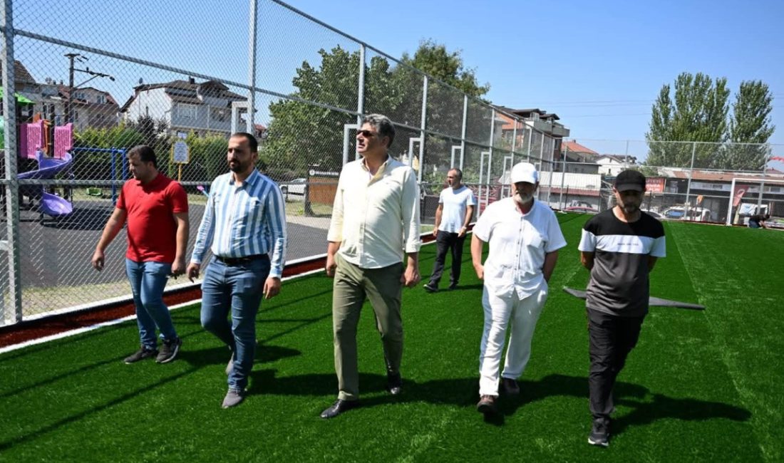 Kartepe Belediyesi, ilçedeki spor altyapısını güçlendirmek amacıyla çalışmalarını sürdürüyor. Emekevler