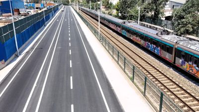 Kocaeli Büyükşehir Belediyesi, Darıca Emek Mahallesi'nde Kroman Çelik ile Marmaray