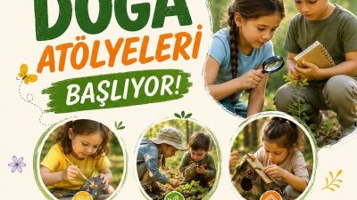 İzmit Belediyesi, 3-11 Ağustos tarihleri arasında Ekopark'ta düzenleyeceği Doğa Atölyeleri