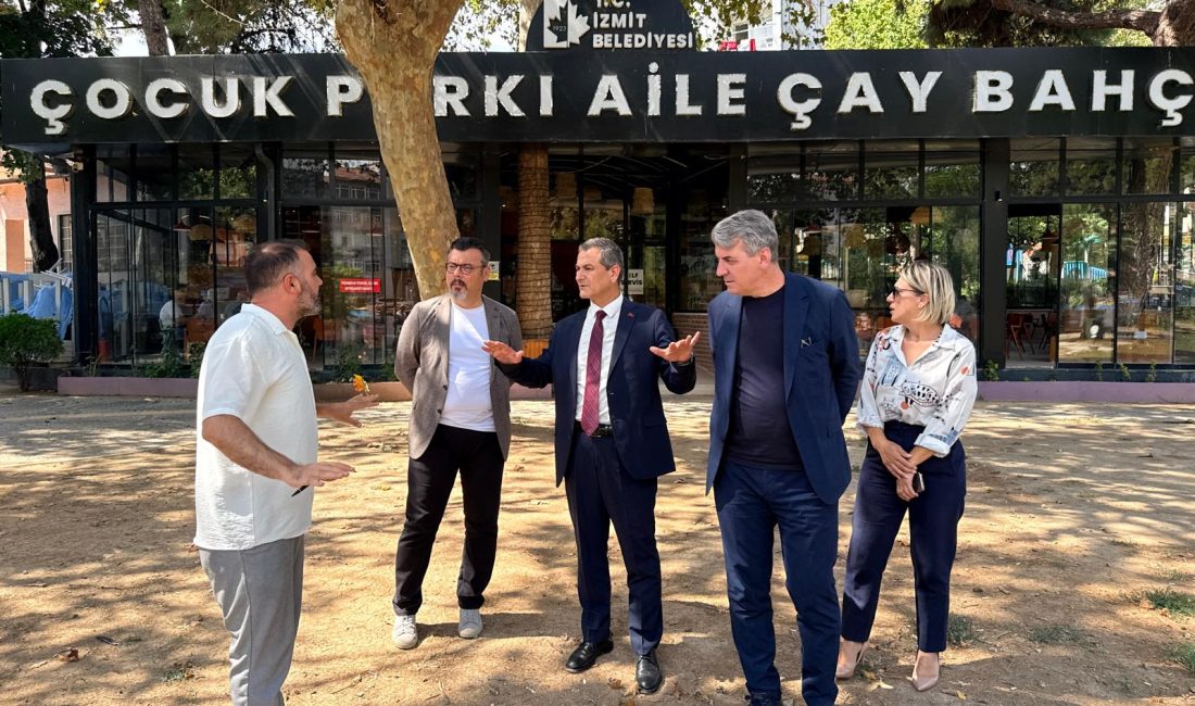 İzmit Belediyesi Başkan Vekili Lütfü Obuz, yapım ve düzenleme çalışmaları