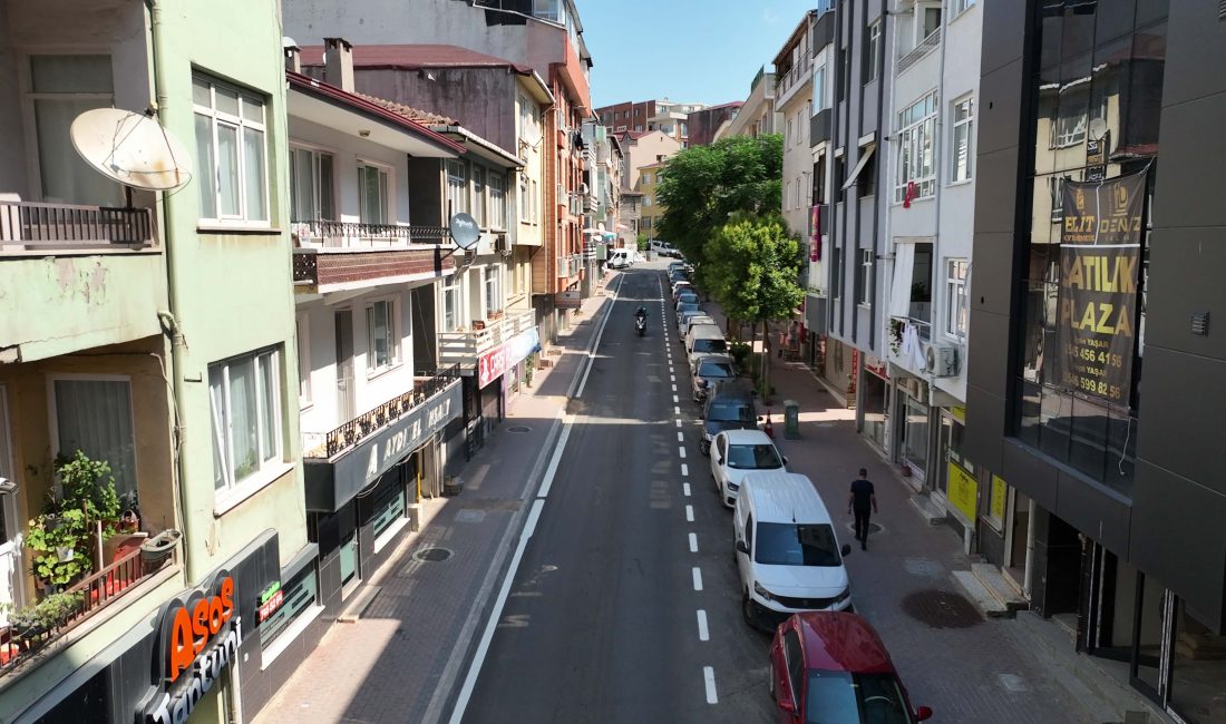 Kocaeli Büyükşehir Belediyesi’nin Darıca’da sürdürdüğü altyapı ve üstyapı çalışmaları kapsamında