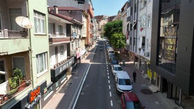 Kocaeli Büyükşehir Belediyesi’nin Darıca’da sürdürdüğü altyapı ve üstyapı çalışmaları kapsamında