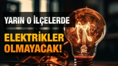 SEDAŞ’ın planlı bakım ve onarım çalışmaları kapsamında yarın (02.08.2026) Kocaeli’nin