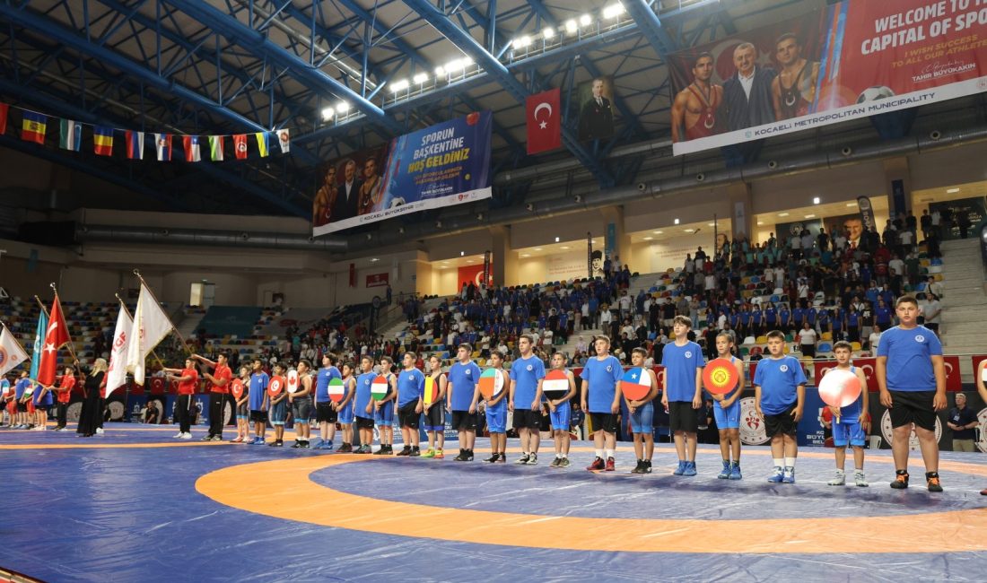 Kocaeli Büyükşehir Belediyesi, Gençlik ve Spor İl Müdürlüğü ile Güreş