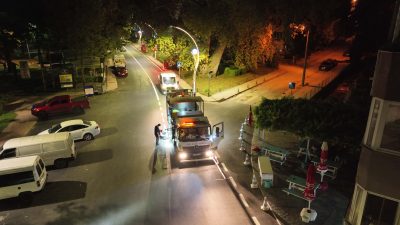 Kocaeli Büyükşehir Belediyesi, Karamürsel 4 Temmuz Mahallesi’nde bulunan Plaj Yolu