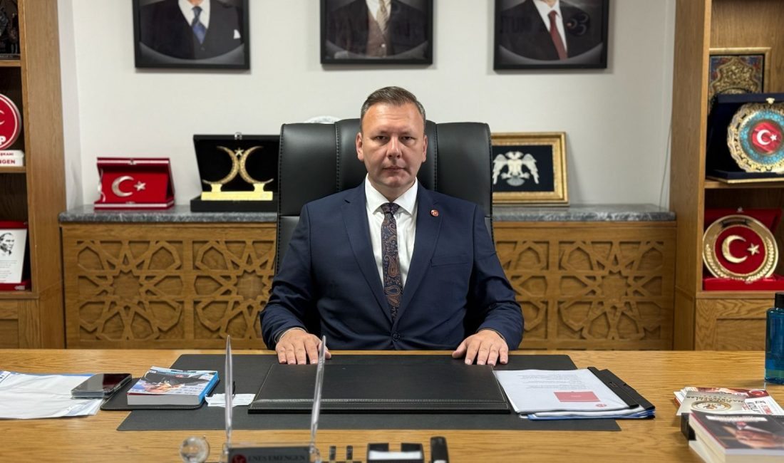 MHP Kocaeli İl Başkanı Enes Emengen, 23 Ağustos Pazar günü