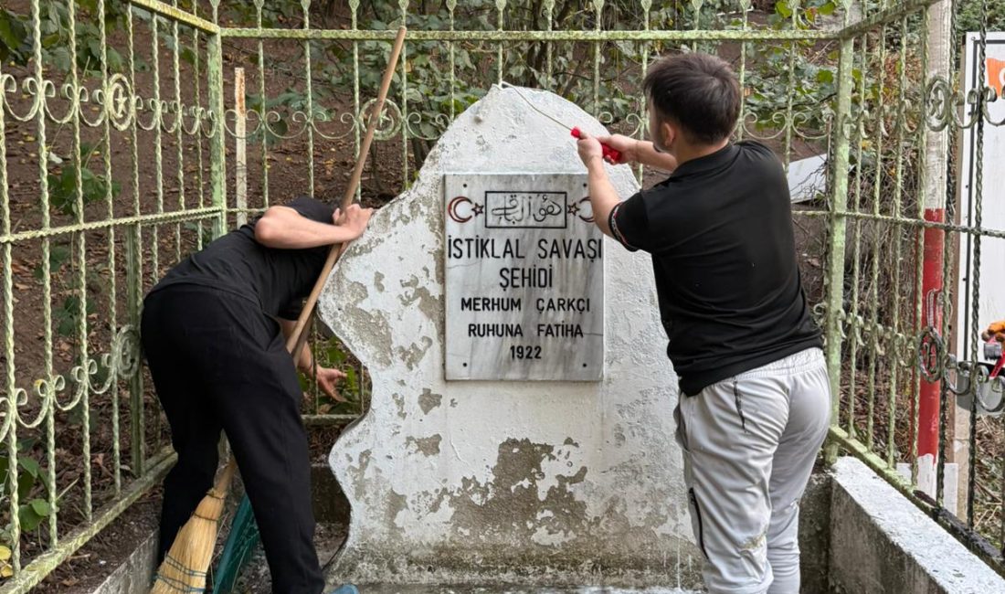 Ülkü Ocakları Başiskele İlçe Başkanlığı, Yuvacık’ta bulunan İstiklal Savaşı şehidinin