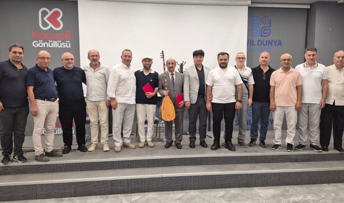 Kocaeli Ardahanlılar Derneği tarafından düzenlenen Âşıklar Gecesi’nde Ardahanlılar bir araya