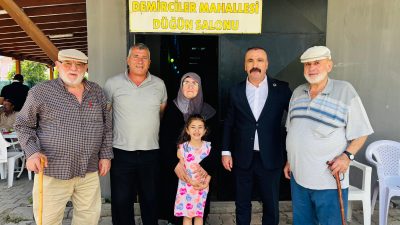 MHP Dilovası İlçe Başkanı Yusuf Turhan, "Komşum Nasılsın" ziyaretleri kapsamında