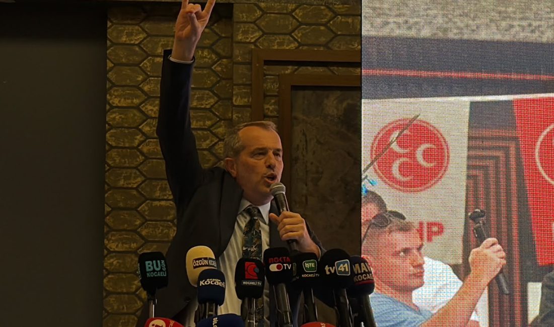 MHP Kocaeli 15. Olağan İl Kongresi’nde konuşan Kocaeli Milletvekili Saffet