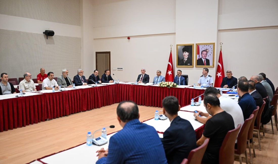 Kocaeli’de gerçekleştirilecek milli müsabaka öncesinde alınacak güvenlik tedbirleri, Milli Müsabaka