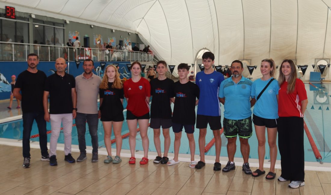 İzmit Belediyesi tarafından çocukları sporla buluşturmak ve yüzme öğrenmelerini sağlamak