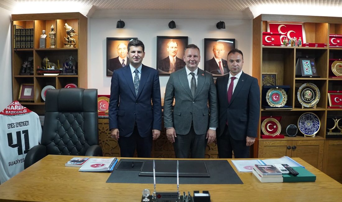 Ülkü Ocakları Genel Başkanı Ahmet Yiğit Yıldırım, MHP Kocaeli İl
