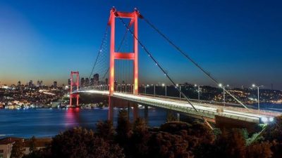 "Asırlık Gece" belgeselinin çekimleri nedeniyle 15 Temmuz Şehitler Köprüsü, 3-5
