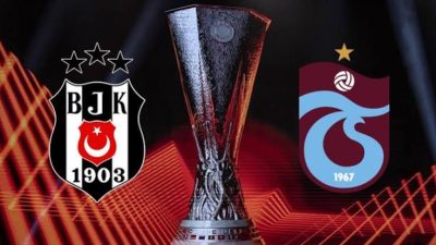 Beşiktaş ve Trabzonspor, UEFA Avrupa Ligi play-off turu ilk maçlarında