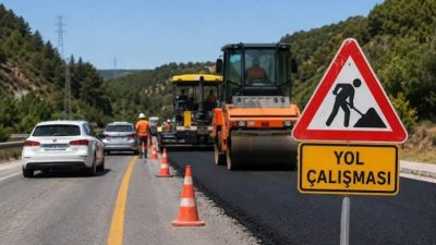 Karayolları 1. Bölge Müdürlüğü sorumluluğunda bulunan Kartepe-Akmeşe Devlet Yolu’nda üstyapı