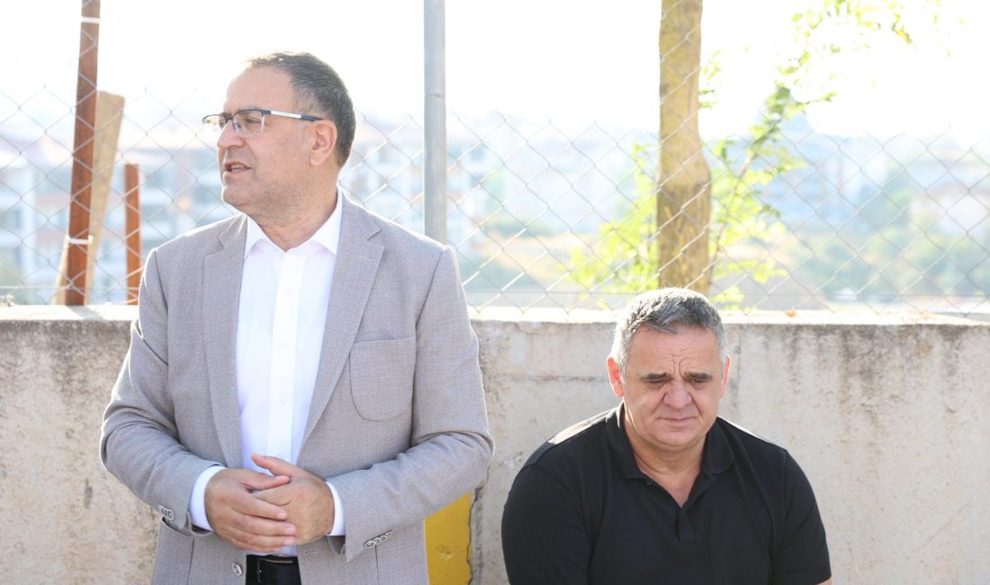 Derince Belediye Başkanı Av. Sertif Gökçe, Fen İşleri ile Park