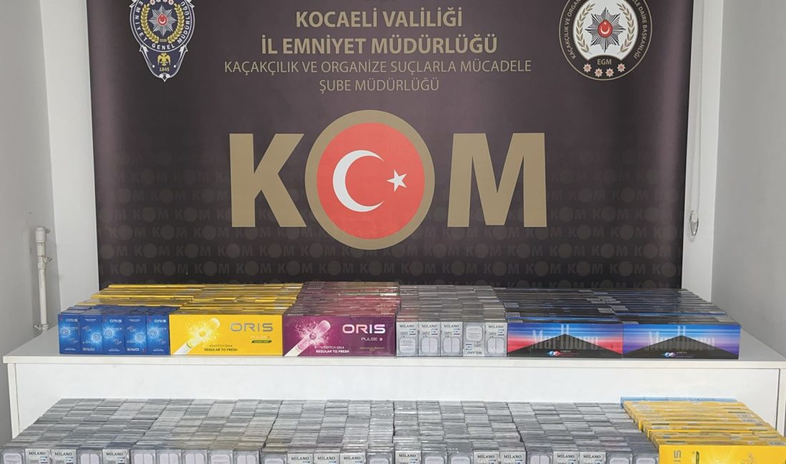 Kocaeli’nin İzmit ilçesinde polis ekiplerince durdurulan araçta yapılan aramada 1850