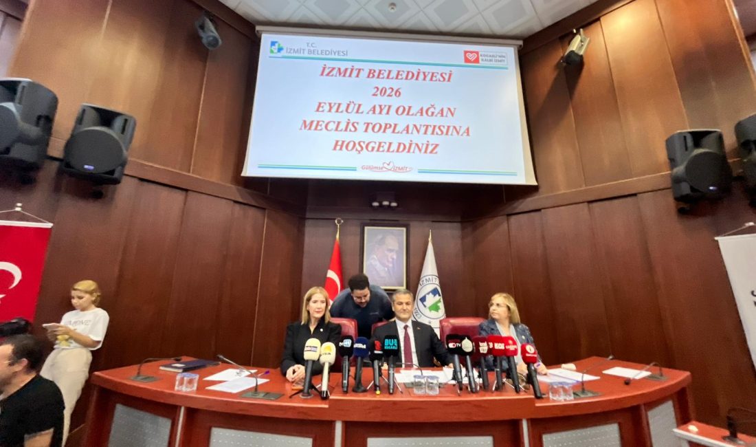 İzmit Belediye Meclisi’nin eylül ayı olağan toplantısında komisyon seçimleri gerçekleştirildi.