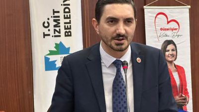 İzmit Belediye Başkanı Fatma Kaplan Hürriyet’in tutuklanmasının ardından gerçekleştirilen ilk