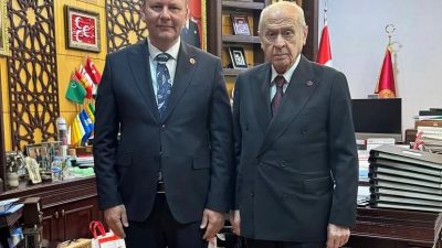 MHP Kocaeli İl Başkanı Enes Emengen, MHP Genel Başkanı Devlet
